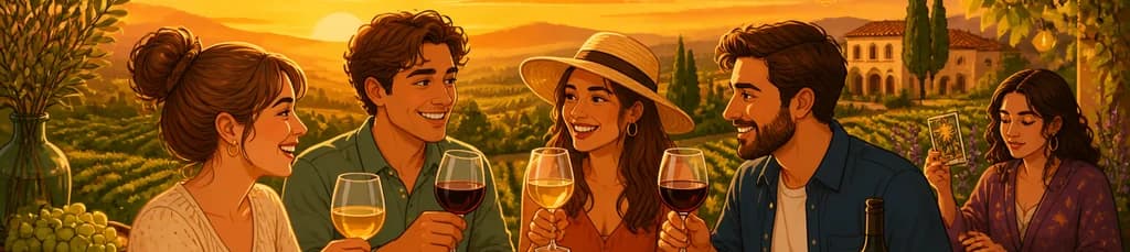 Puesta de Sol en el Penedès: Cata de Vinos y Tapas con Salida desde Barcelona