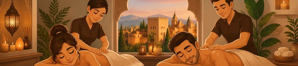Disfruta de una experiencia de masaje Boreal para dos en Granada