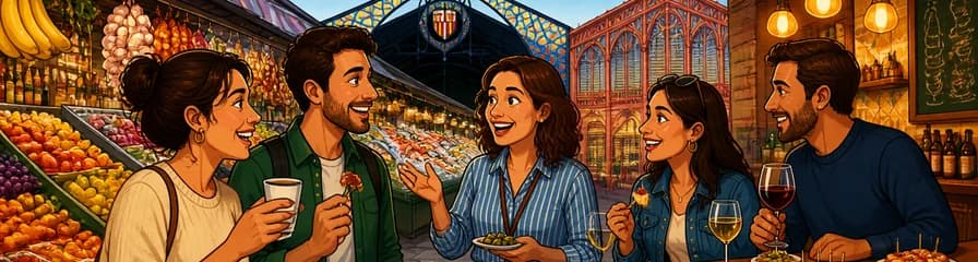 Experiencia gastronómica privada en Barcelona: La Boquería y Sant Antoni