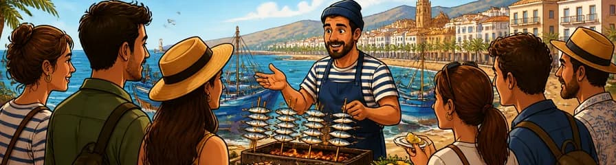 Descubre la Escena Pesquera de Málaga con un Taller de Cocina y Degustación
