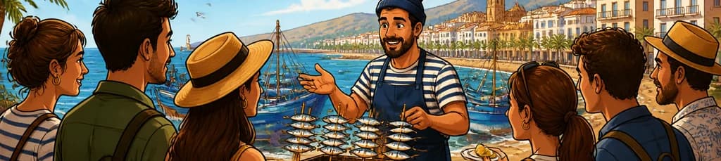 Descubre la Escena Pesquera de Málaga con un Taller de Cocina y Degustación