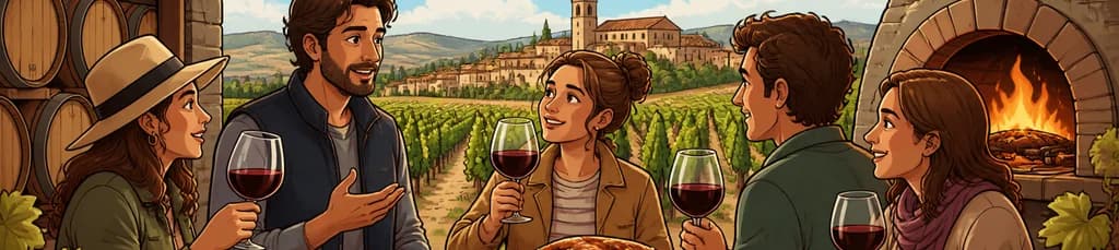 Recorrido exclusivo por Ribera del Duero "como un habitante local", con degustación de lechazo asado en horno de leña