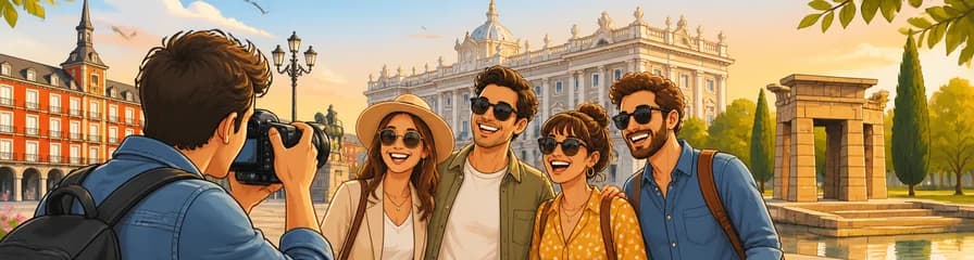Sesión fotográfica exclusiva para tus vacaciones en Madrid