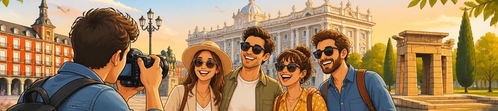 Sesión fotográfica exclusiva para tus vacaciones en Madrid