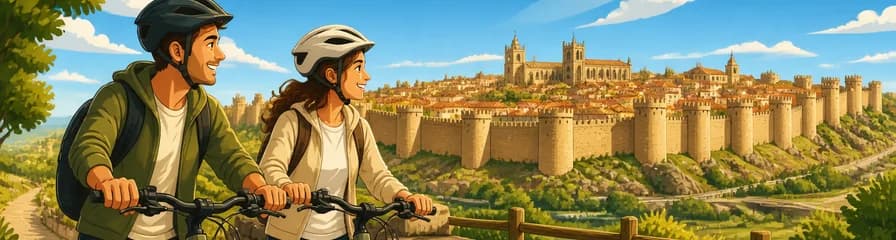Recorrido Panorámico por Ávila en Bicicleta Eléctrica