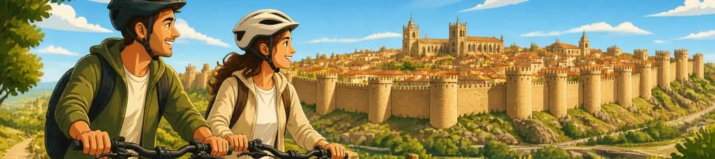 Recorrido Panorámico por Ávila en Bicicleta Eléctrica
