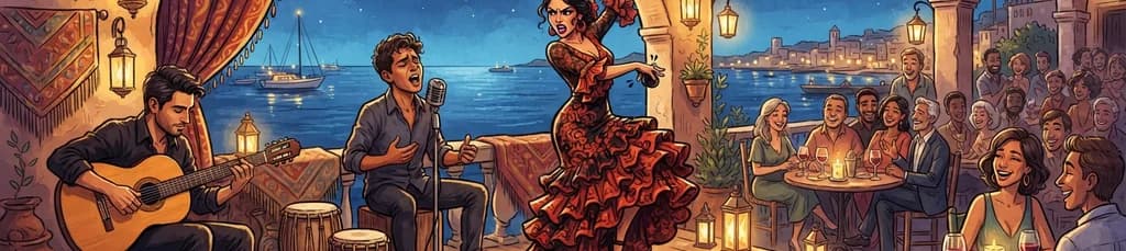 Noche de flamenco con Inés de Inés, Antonio "El Genial" y Antonio de Quero