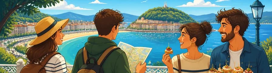 Un viaje de tres días a la ciudad de San Sebastián