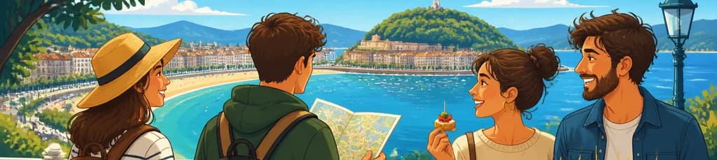 Un viaje de tres días a la ciudad de San Sebastián