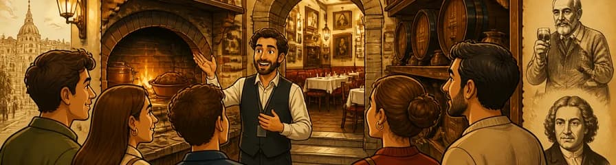 Recorrido guiado por el Restaurante Botín de Madrid