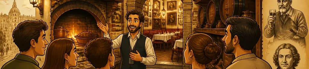 Recorrido guiado por el Restaurante Botín de Madrid