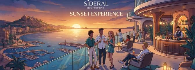 Vive la experiencia del atardecer en SiDERAL