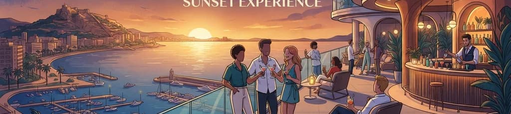 Vive la experiencia del atardecer en SiDERAL