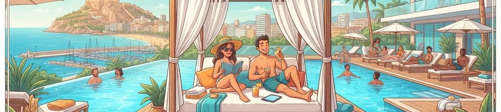 Disfruta de una Cama Balinesa y Acceso a la Piscina en INNSiDE Alicante