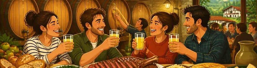 Experiencia culinaria vasca auténtica: filete, sidra y tradición en Sagardotegia