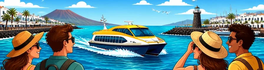 Travesía en Water Taxi: Conexión entre Puerto del Carmen y Puerto Calero