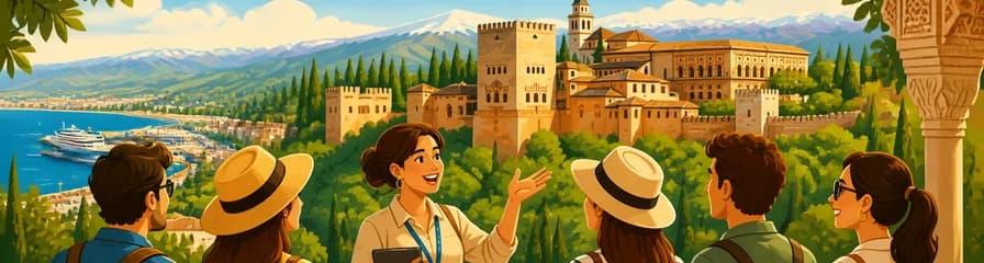 Tour Privado a La Alhambra de Granada con Salida desde el Puerto de Almería