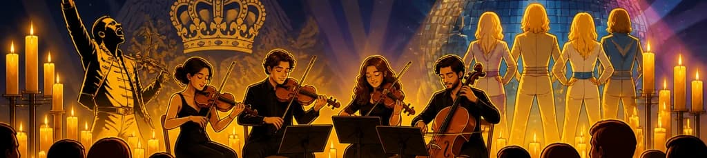 Un tributo a Queen y ABBA bajo la luz de las velas en Tenerife