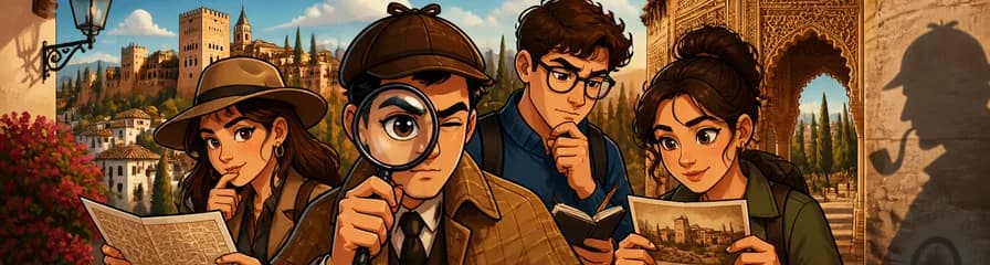 Aventura autoguiada de misterio y asesinato al estilo Sherlock Holmes en Granada