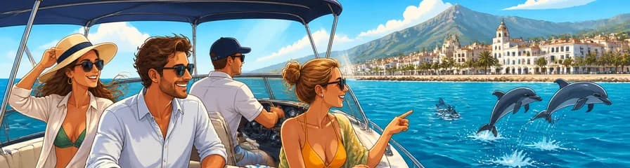 Descubre la Costa del Sol con un alquiler de barco privado en Estepona