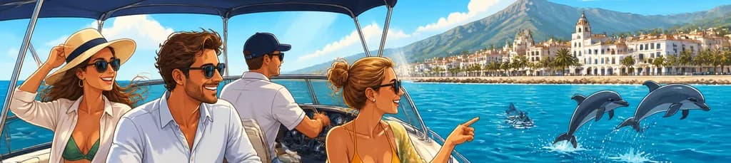 Descubre la Costa del Sol con un alquiler de barco privado en Estepona