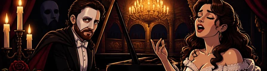 Concierto a piano y voz de El Fantasma de la Ópera