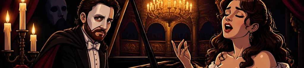 Concierto a piano y voz de El Fantasma de la Ópera