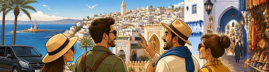 Escapada de un día a Tánger con todo incluido: una experiencia privada de lujo desde Sevilla