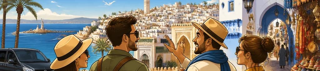 Escapada de un día a Tánger con todo incluido: una experiencia privada de lujo desde Sevilla