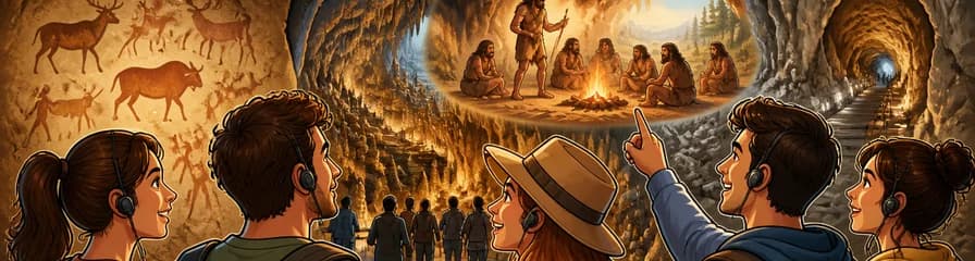 Viaje a la prehistoria en las cuevas de Esplugues con servicio de recogida en tu hotel