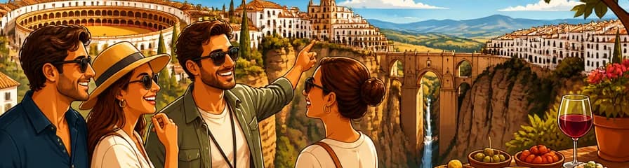 Excursión privada VIP a Ronda desde Marbella/Estepona, con degustación de tapas y acceso incluido
