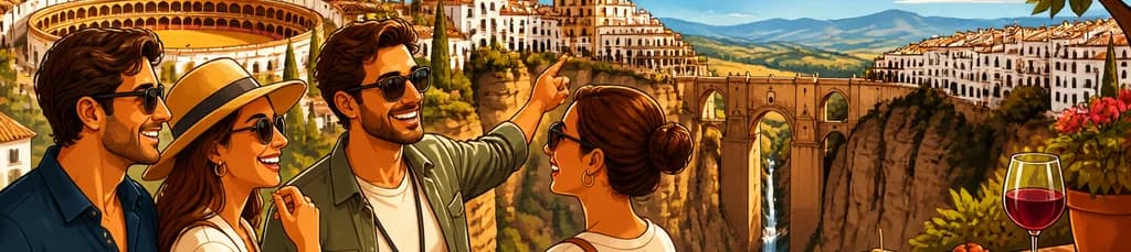 Excursión privada VIP a Ronda desde Marbella/Estepona, con degustación de tapas y acceso incluido