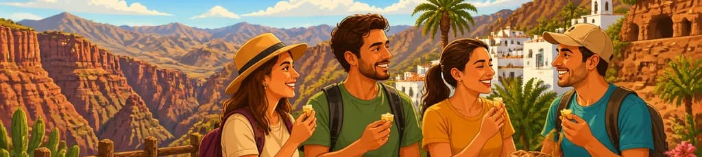 Recorrido por el Cañón Rojo de Gran Canaria con Degustación de Productos Locales ツ
