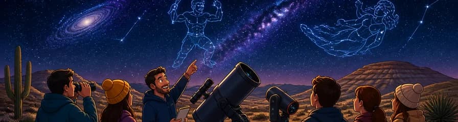 Contempla las estrellas en una noche mágica en el desierto de Tabernas