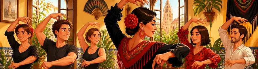 Sumérgete en el arte del flamenco con una clase en Sevilla