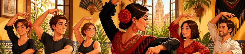 Sumérgete en el arte del flamenco con una clase en Sevilla