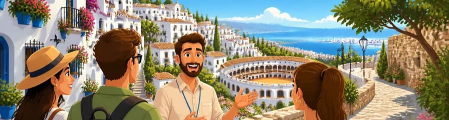 Recorrido privado por el pueblo blanco de Mijas desde la costa de Málaga
