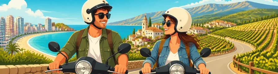 Arriendo de scooters en Denia para una jornada de exploración