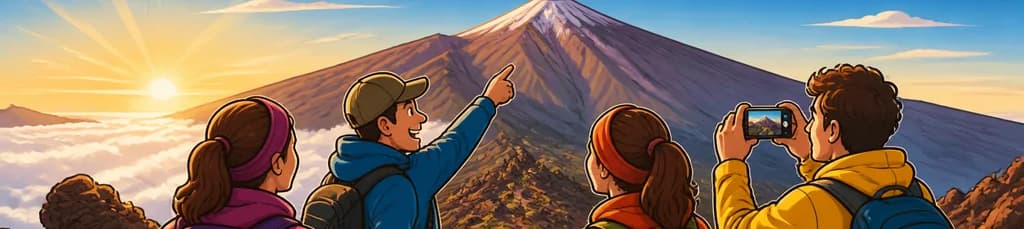 Expedición guiada a la cumbre del Teide