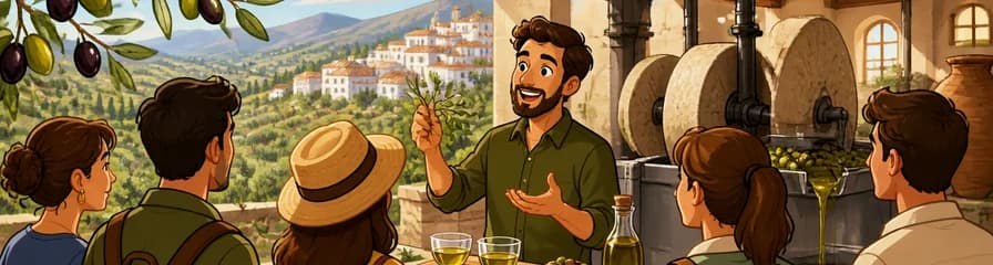 Descubre los secretos del aceite de oliva en una almazara del Valle de Lecrín