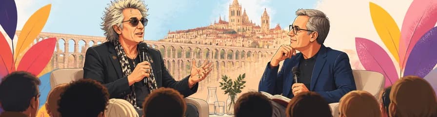 Ramoncín conversa con Santiago Herrero en el Hay Festival Segovia 2026: A Lomos de la Vida