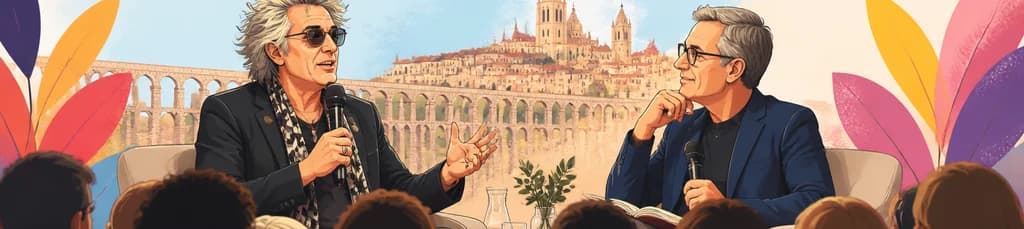 Ramoncín conversa con Santiago Herrero en el Hay Festival Segovia 2026: A Lomos de la Vida