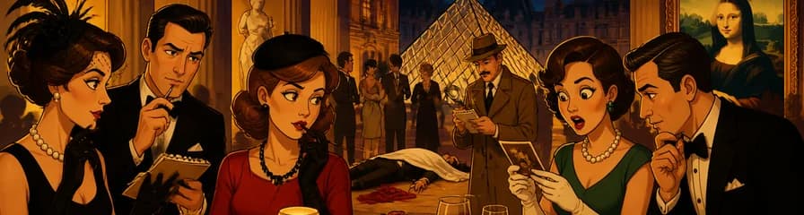 La Cena Criminal: Un Asesinato en el Louvre