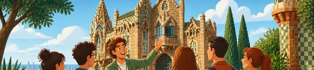 Recorrido guiado por la Torre Bellesguard de Gaudí