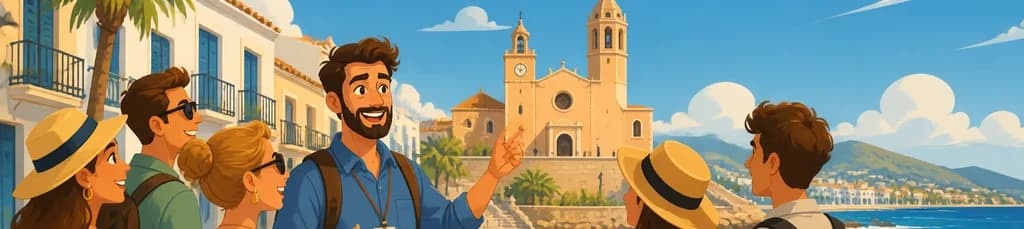 Desde Barcelona: Visita guiada a Sitges con tiempo libre para explorar