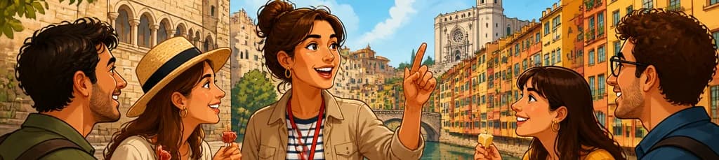 Cata y recorrido por los puntos clave de Girona en dos horas