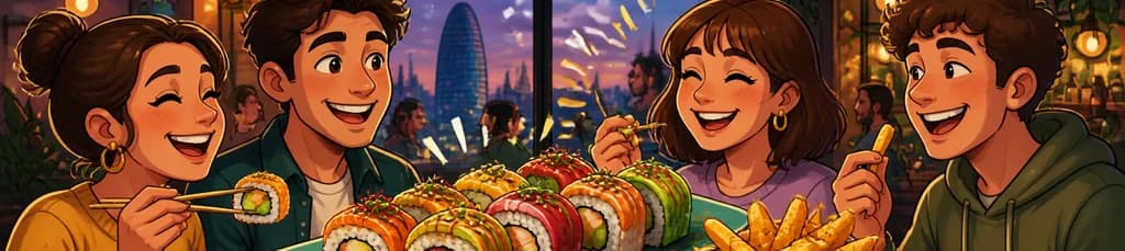 Jueves de rolls por 5€ en Verne Barcelona