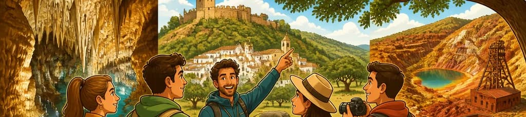 Aventura minera y natural: Descubre Aracena y Riotinto saliendo desde Sevilla