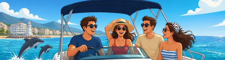 Disfruta de la Costa del Sol: Alquiler de Embarcación sin Titulación en Benalmádena