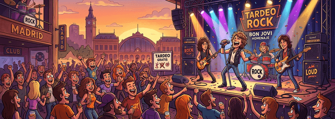 Vive el Tardeo Clásicos del Rock con un Concierto Homenaje a Bon Jovi